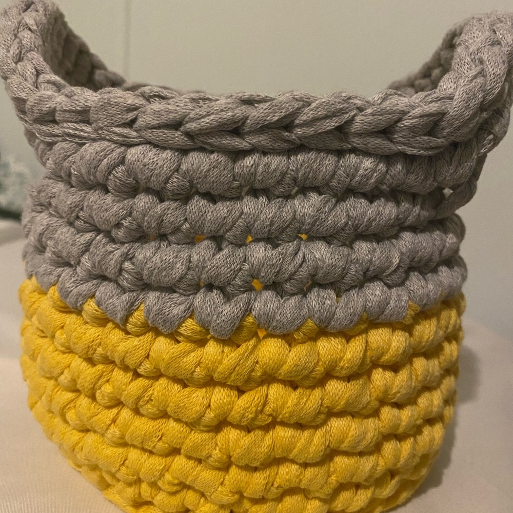 Handmade Crochet Basket
